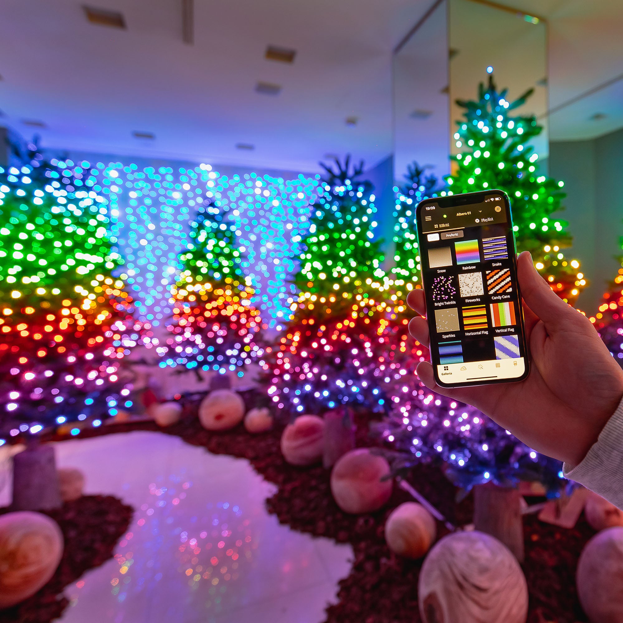 Guirlande Twinkly RVBW L20m